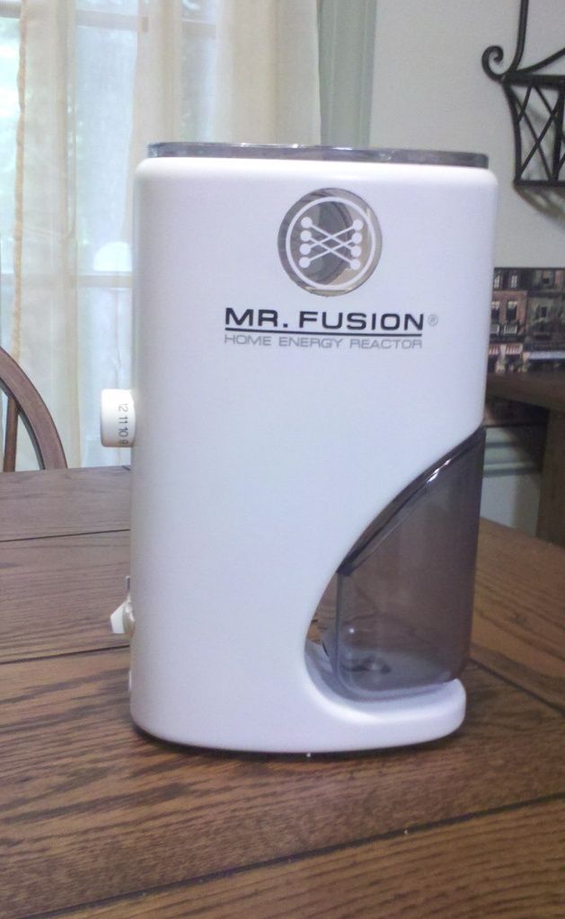 MR FUSION Home Energy Reactor Back to the Future decals stickers Krups grinder 