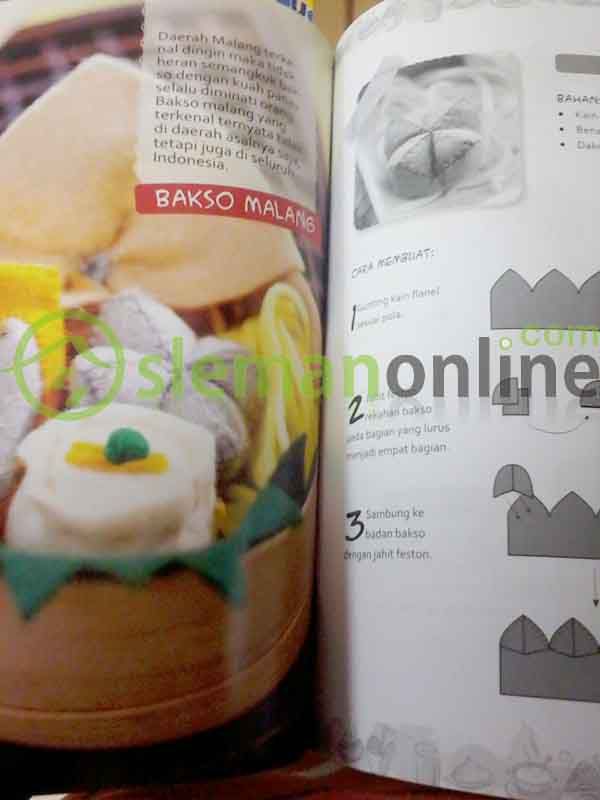 kreasi makanan dari flanel kreasi makanan dari flanel