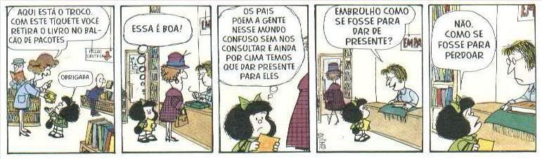 Clube da Mafalda: Tirinha 417