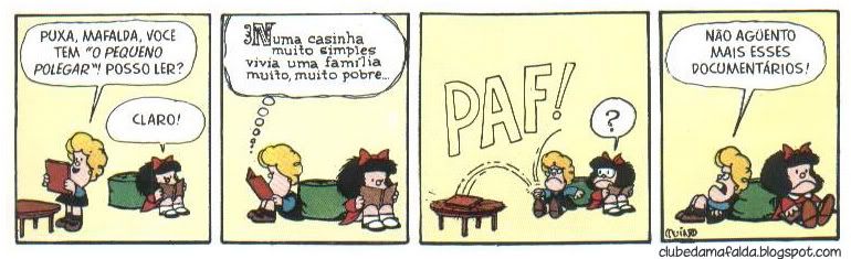 Clube da Mafalda: Tirinha 428