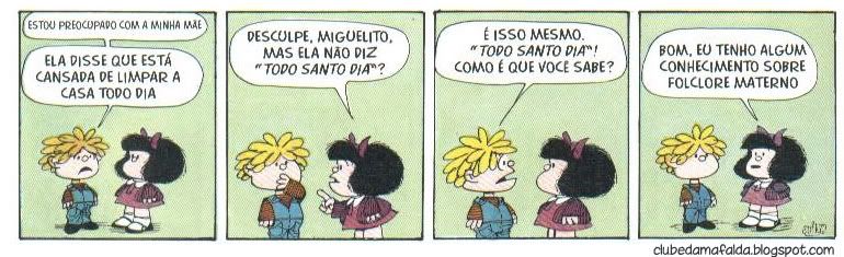Clube da Mafalda: Tirinha 434