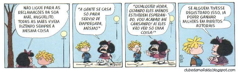 Clube da Mafalda: Tirinha 435