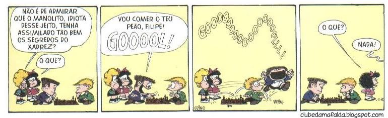 Clube da Mafalda: Tirinha 438