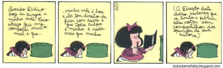 Clube da Mafalda: Tirinha 439