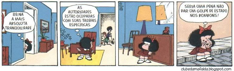 Clube da Mafalda: Tirinha 440
