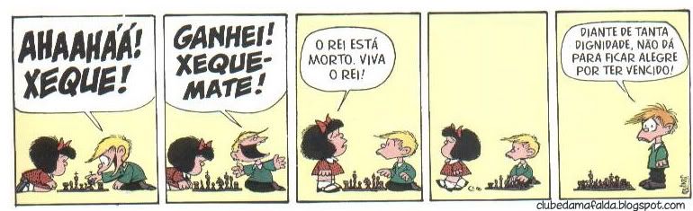 Clube da Mafalda: Tirinha 445