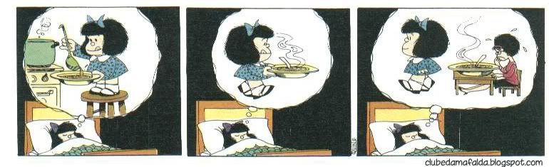 Clube da Mafalda: Tirinha 447