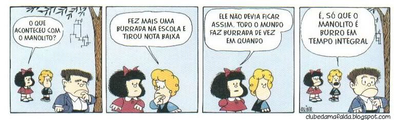 Clube da Mafalda: Tirinha 449