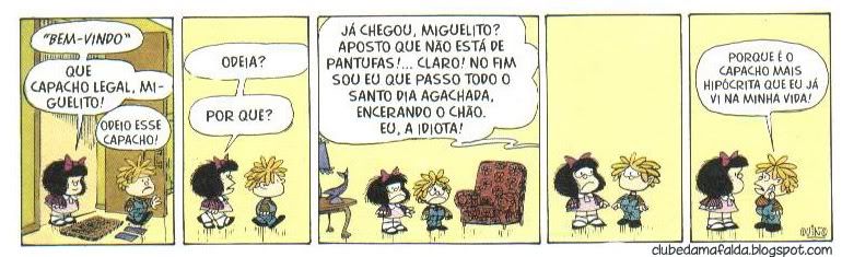 Clube da Mafalda: Tirinha 451