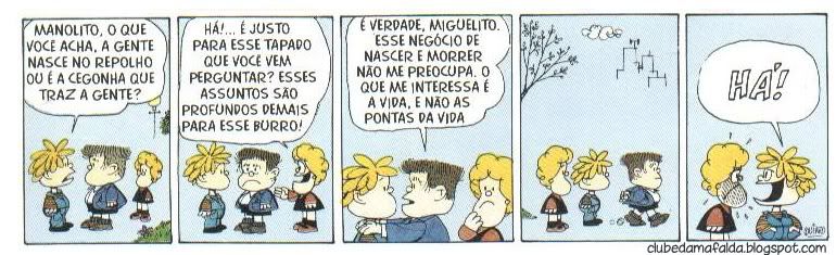 Clube da Mafalda: Tirinha 453