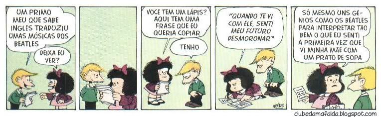Clube da Mafalda: Tirinha 459