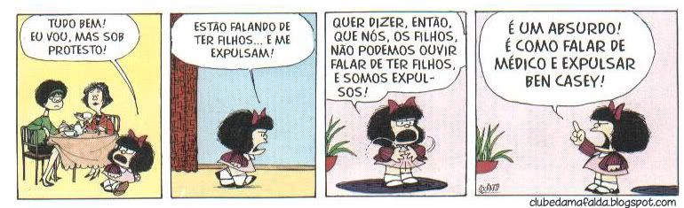 Clube da Mafalda: Tirinha 470