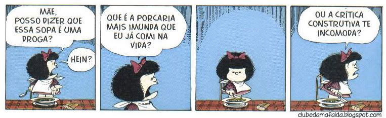 Clube da Mafalda: Tirinha 485