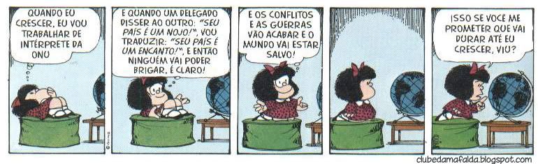 Clube da Mafalda: Tirinha 497