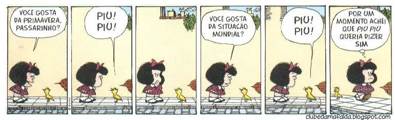 Clube da Mafalda: Tirinha 501