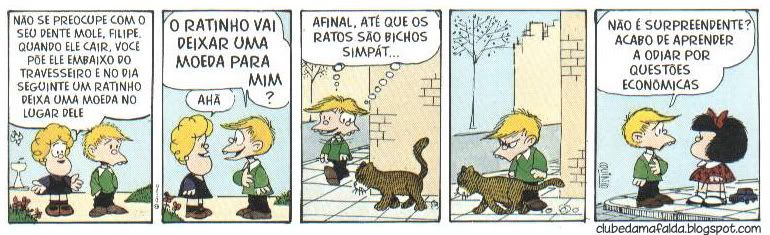 Clube da Mafalda: Tirinha 518