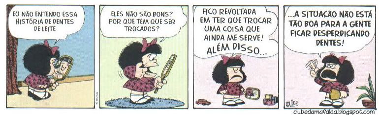 Clube da Mafalda: Tirinha 520