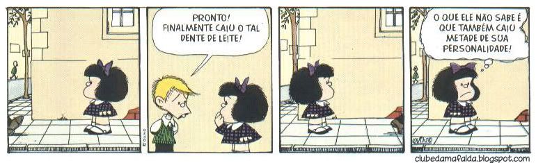 Clube da Mafalda: Tirinha 522