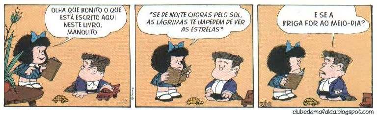 Clube da Mafalda: Tirinha 523