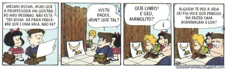 Clube da Mafalda: Tirinha 527