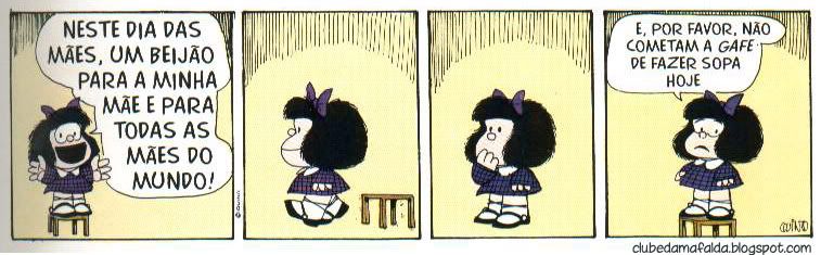 Clube da Mafalda: Tirinha 534