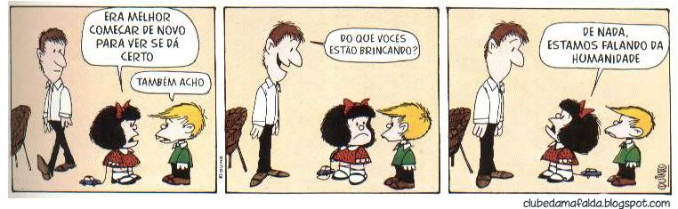 Clube da Mafalda: Tirinha 539