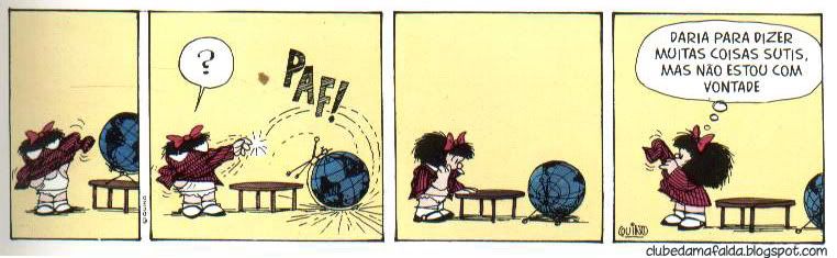 Clube da Mafalda: Tirinha 540