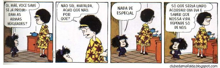 Clube da Mafalda: Tirinha 541