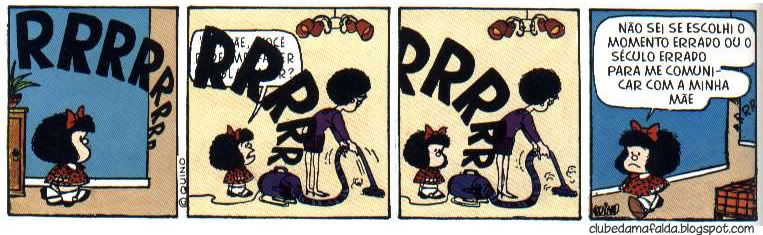 Clube da Mafalda: Tirinha 554