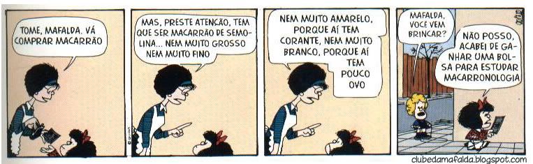 Clube da Mafalda: Tirinha 557