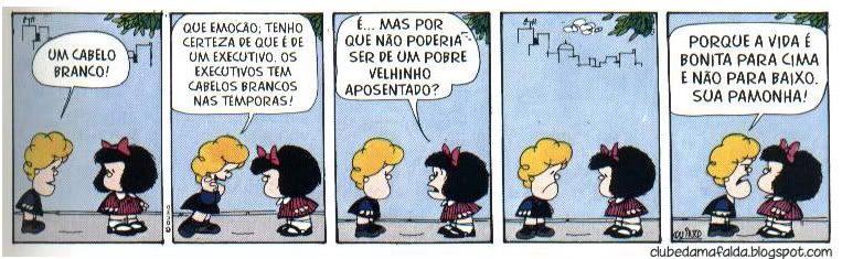 Clube da Mafalda: Tirinha 558