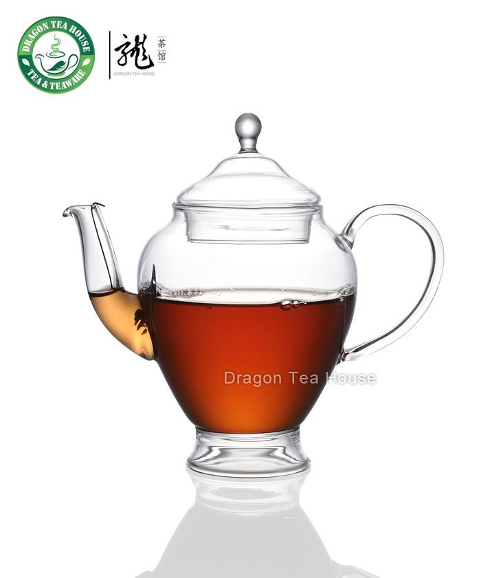 Chinese Clear Glass Teapot 400ml 13.5 fl oz T087 eBay
