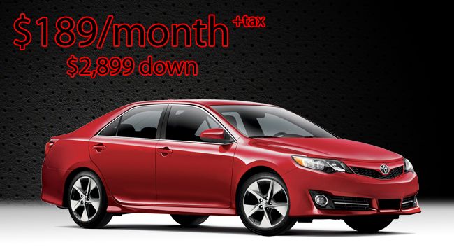 Camry Lease Offer Camry Lease Offer