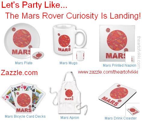Mars Rover Landing Party Supplies