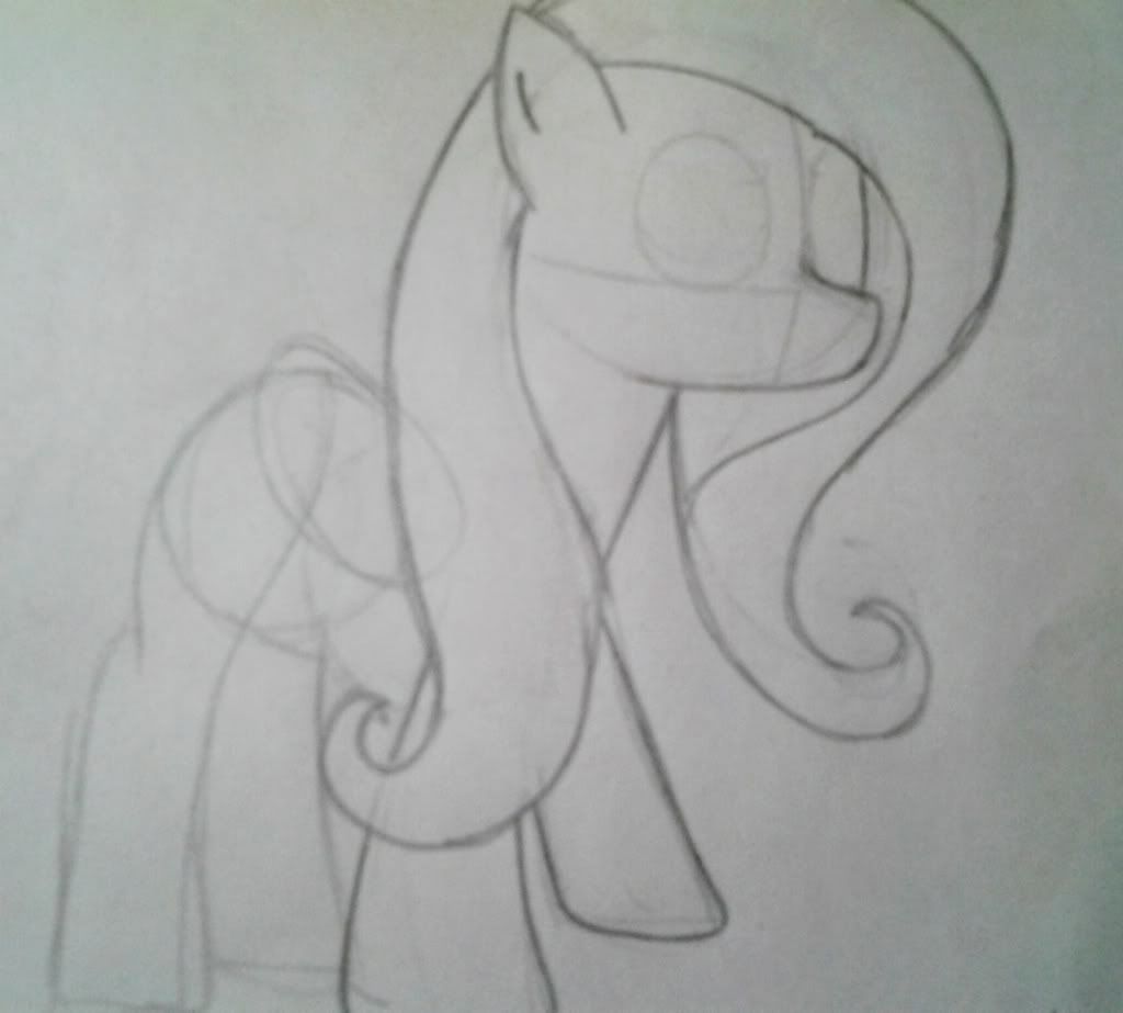 Dibujando a Fluttershy: Paso a Paso