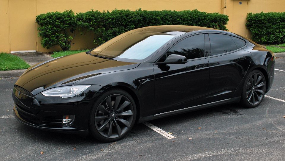 Tesla model s Black 2021