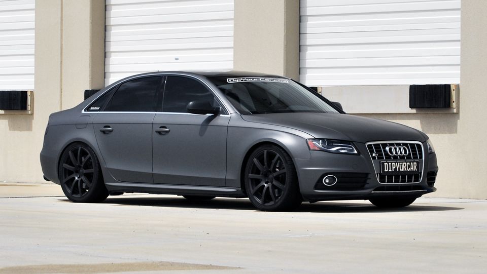 Anthracite Grey Plasti Dipped B8 S4.